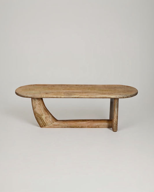 שולחן סלון אובלי